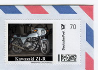 Kawasaki Z1-R Limited Edition stamp